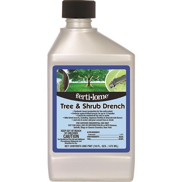 Ferti-Lome Ferti-lome Tree & Shrub Drench Systemic Insecticide Liquid 16 oz 11205 - main